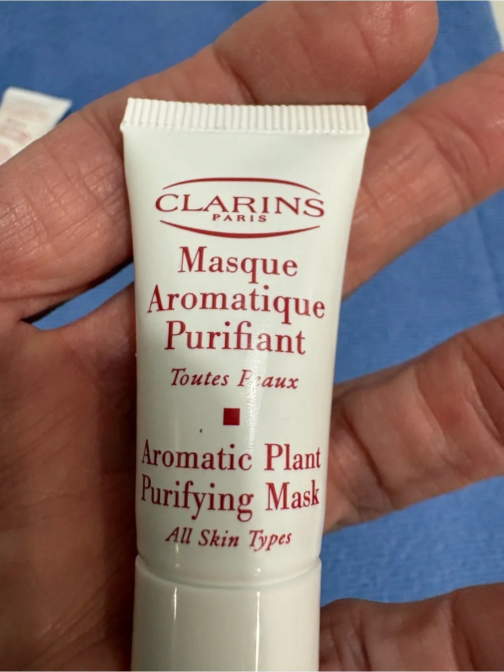Clarins Mini Skincare Trio - Yellow & White Tubes NEW NEVER used